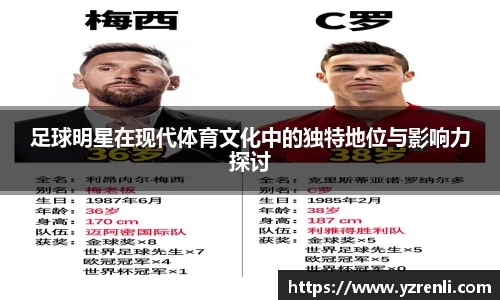 足球明星在现代体育文化中的独特地位与影响力探讨
