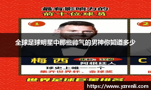全球足球明星中那些帅气的男神你知道多少