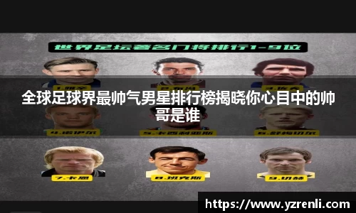 全球足球界最帅气男星排行榜揭晓你心目中的帅哥是谁